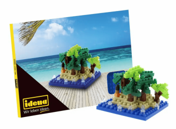 Minibausteine Postkarte Happy Holiday